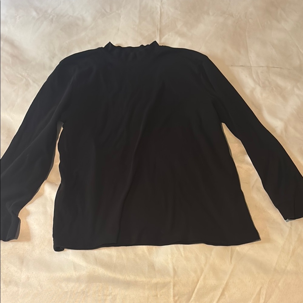Croft & Barrow Elegant Black Sweater
